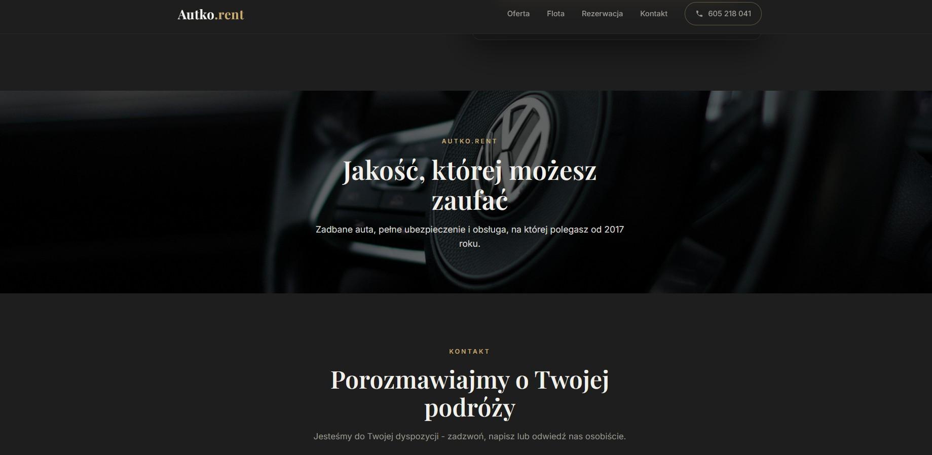 Autko.rent - widok strony (4)