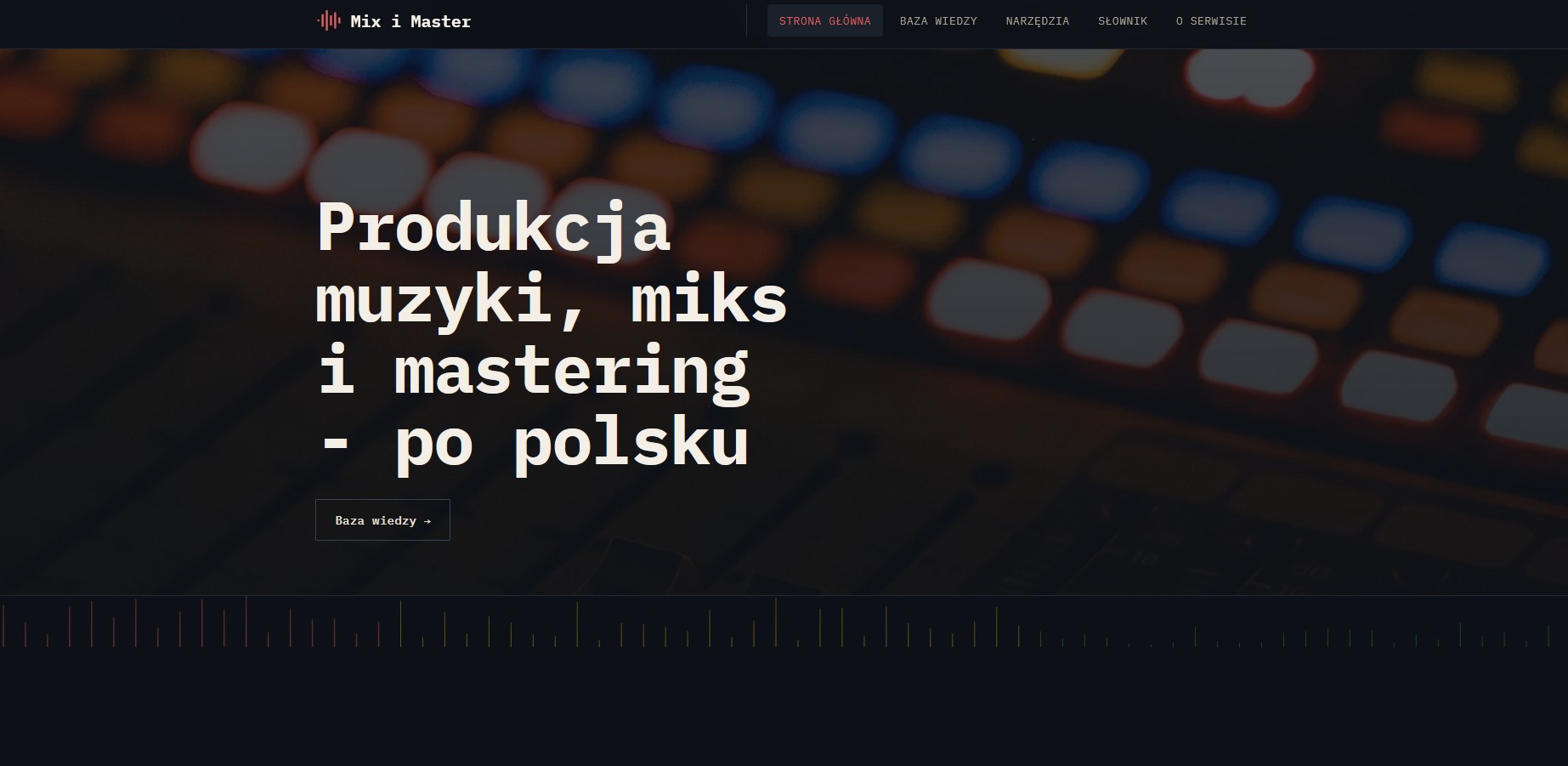 Mix i Master - widok serwisu (1)